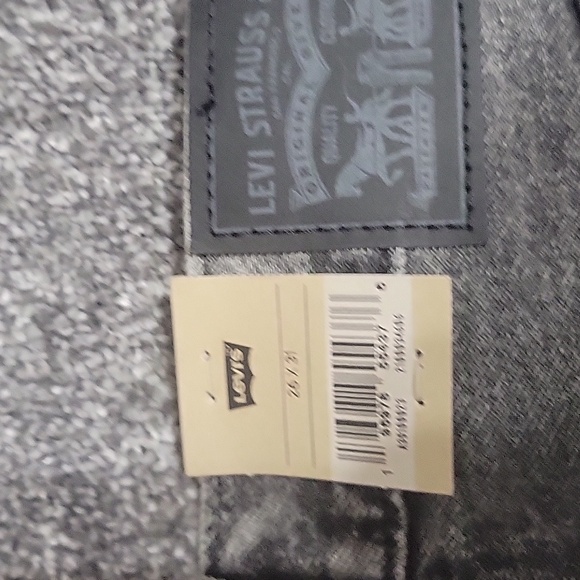 Levi's Women's Grey Jeans Straight Leg Baggy Mid Rise - Picture 10 of 12